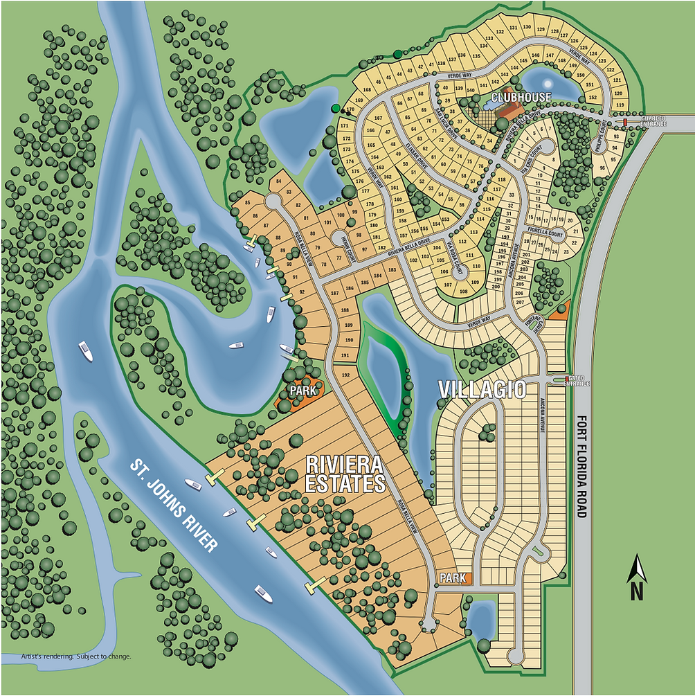 Riviera Bella site plan